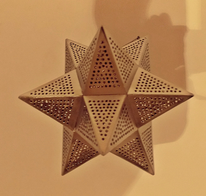 Brass Star Ceiling Lamp Shades